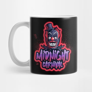 Clown Midnight Carnival Gamer Halloween Scary Mug